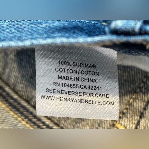 Henry & Belle Jeans - Picture 8 of 8